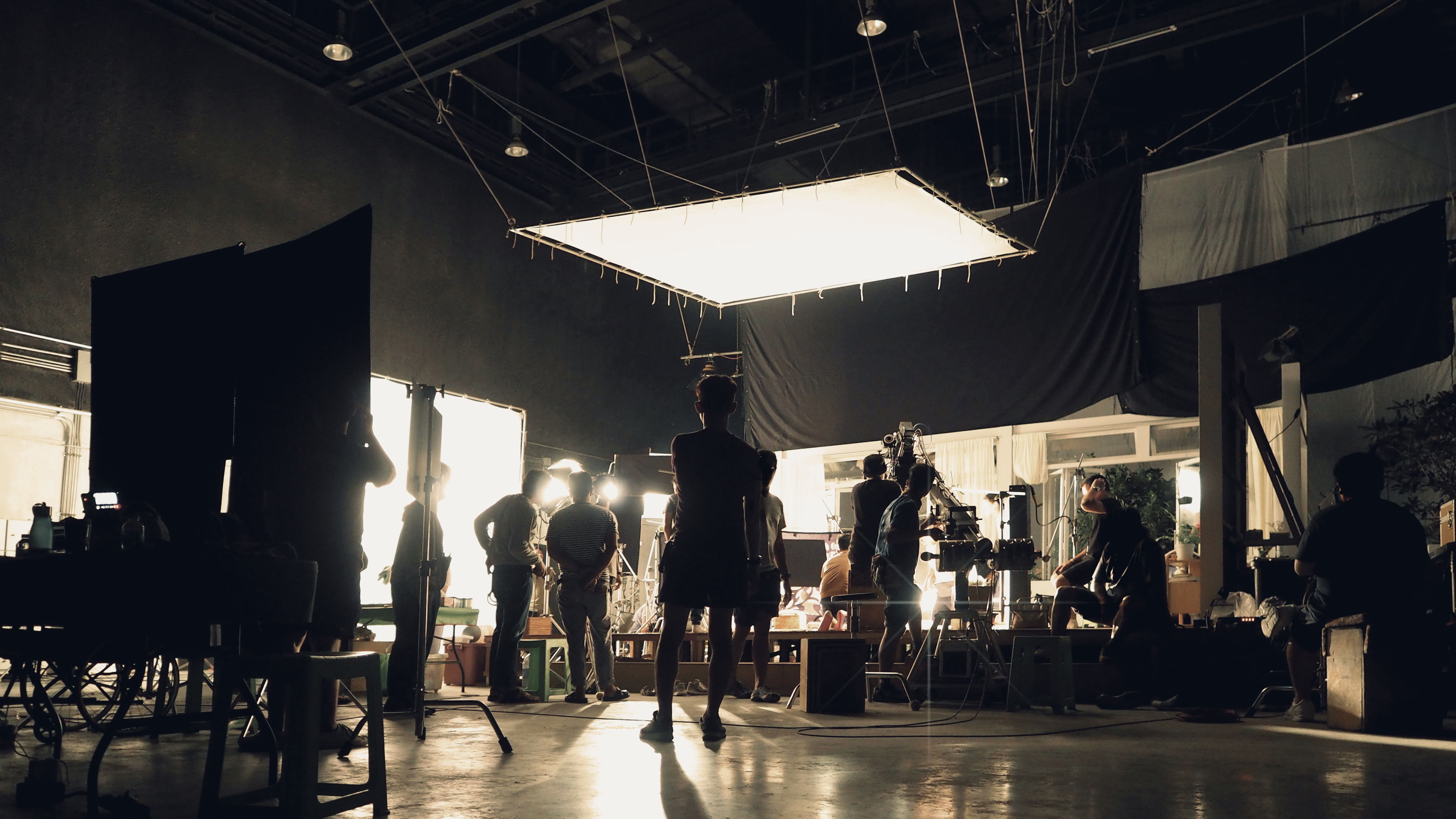Film studio production set